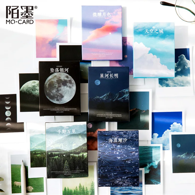 

20sets/lot Kawaii Stationery Stickers Romantic scenery Diary Planner Decorative Mobile Stickers Scrapbooking DIY Craft Stickers