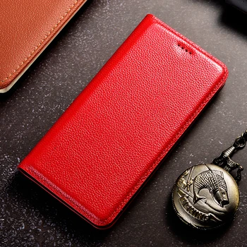 

Genuine Leather Flip phone Case For ASUS ZenFone ZC520KL ZC600KL ZB555KL ZB570TL ZB633KL ZB631KL ZE620KL stand cover Coque