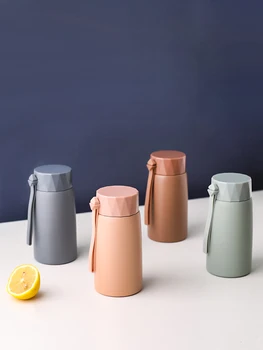 

Thermos Stainless Steel Vacuum Flask Portable Coffee Thermos Insulated Tumbler Cup Vacuum Womens Sealed Water Bottle New II50BWB