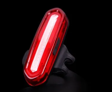 Red Blue 120LumensUSB перезаряжаемая велосипедная задняя фара для велосипеда светодиодный фонарь Водонепроницаемый горный велосипед дорожный велосипед лампа для фары заднего света для велосипеда - Color: Red Blue
