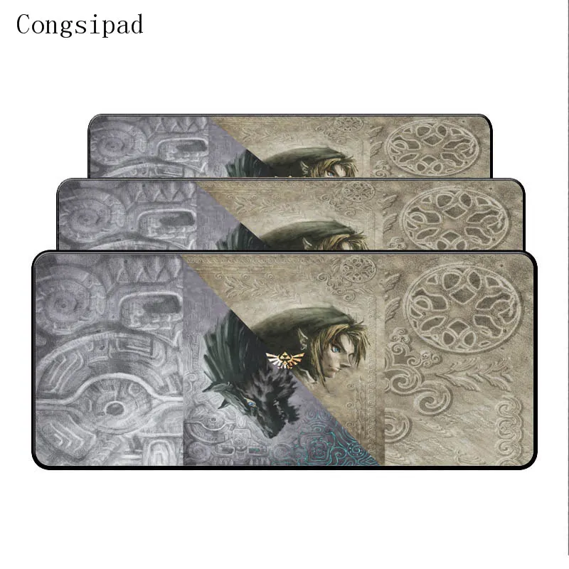  Congsipad Game Gaming Large Lock Edge Wolf Mouse Pad Mat Mousepad as Gifts Wholesale Speed version 