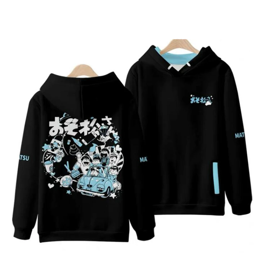 

Japan Anime Osomatsu San Cosplay Hoodie Women Men Harajuku Sweatshirt Streetwear Hip Hop Pullover Hooded Jacket Male Tracksuit