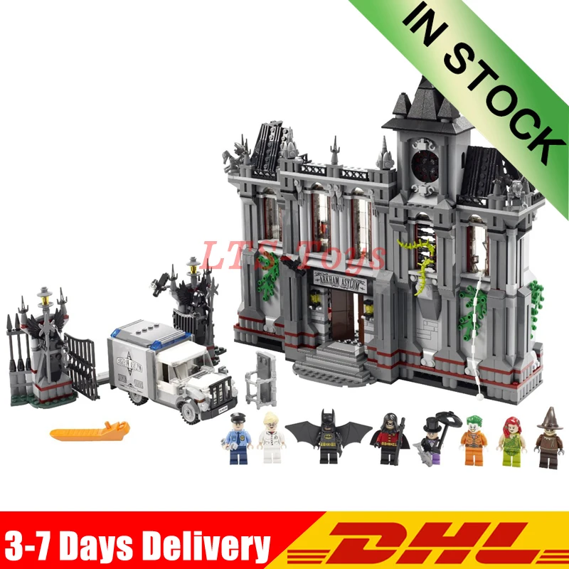 

IN Stock 07044 1685Pcs Super Hero The Batman Asylums Set Children Educational Building Blocks Bricks Toys Gift LegoINGLY 10937