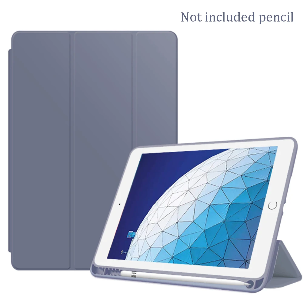 С карандашница tablet чехол для iPad mini5 силиконовый мягкий чехол для задней панели тонкий Pu умный чехол для сна для iPad Мини 5 A2133 A2124