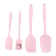 

Easy to Clean Food Grade Cream Flour Cake Baking Utensils Set for Stirring
