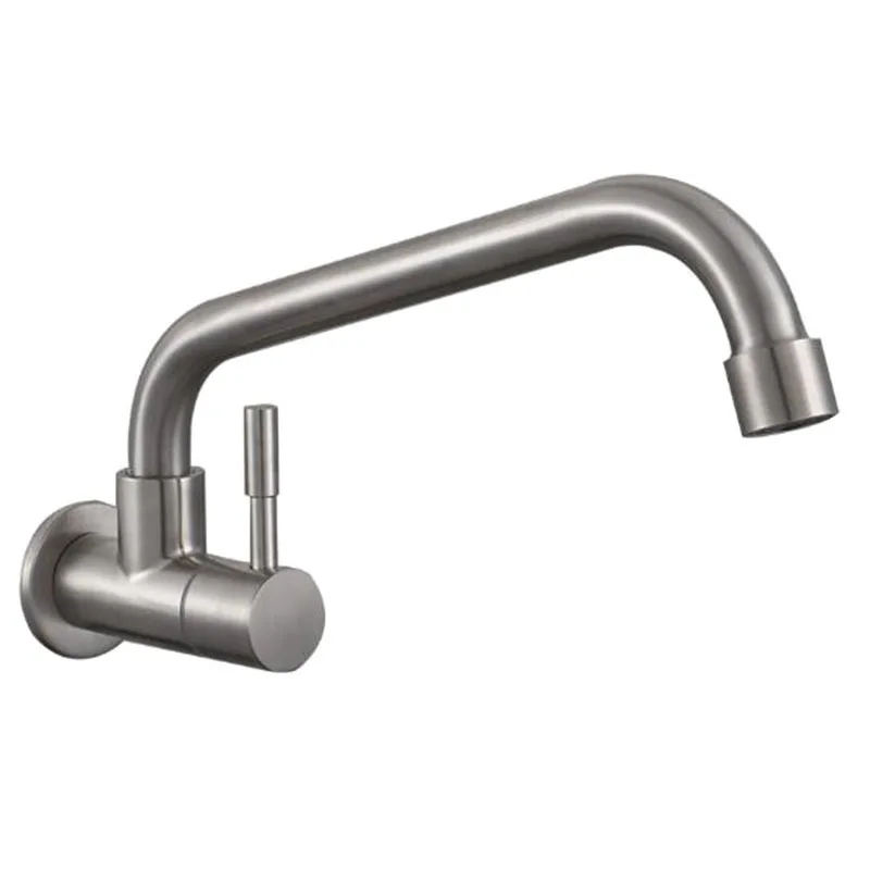 

Manufacturers Direct Supply Wholesale Stainless Steel Single Cold Wall Leading Cold Water Faucet Large Amount Price Better