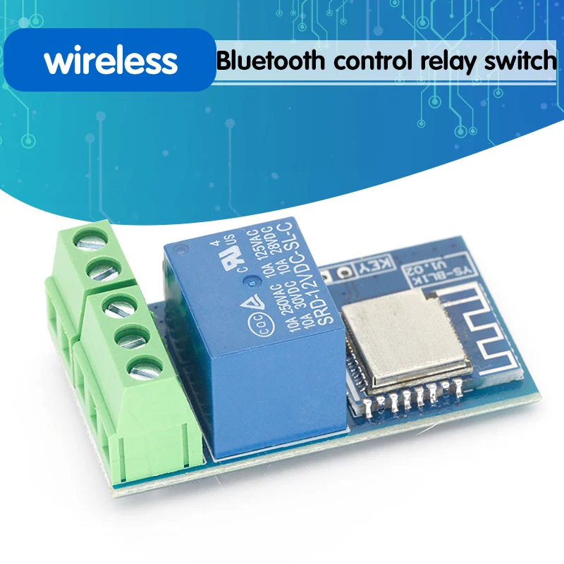 1 Bluetooth-переключатель с дистанционным управлением Bluetooth-реле приложением