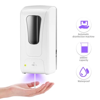 

Automatic Soap Dispenser Wall Mounted Smart Liquid Soap Touchless Induction Disinfectant Container Dispenser Sensor Outdoor Safe