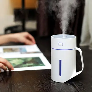 

Ultrasonic Aromatherapy Diffusers Humidifier With 4 Hours Automatic Shut-off