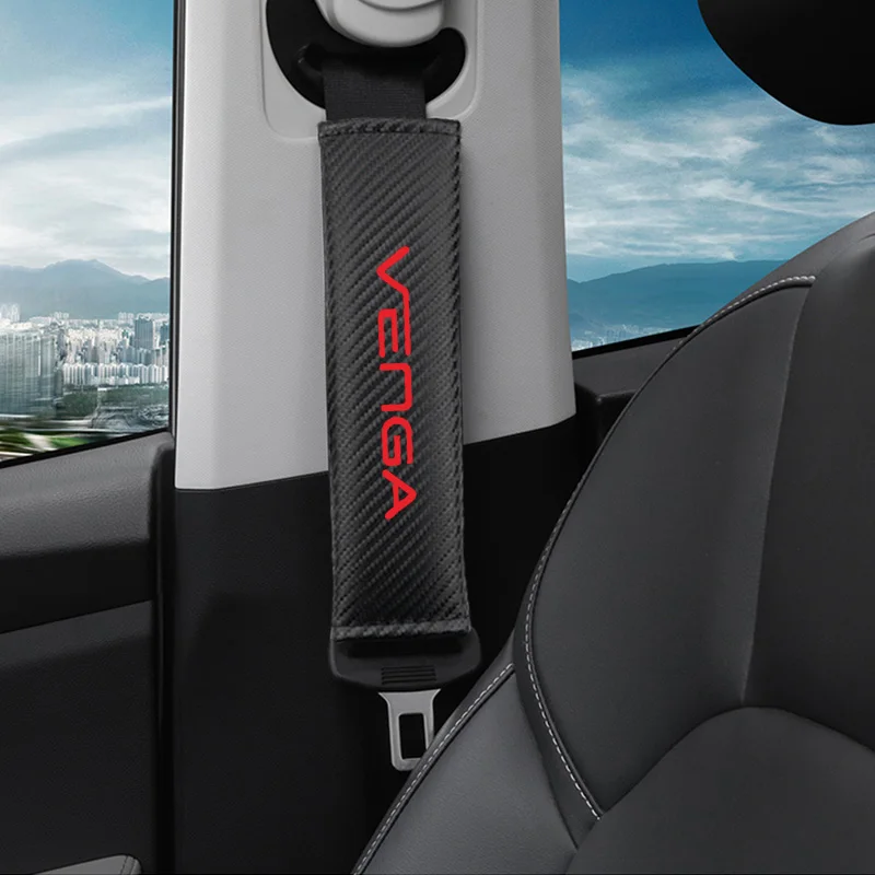 2 шт. автомобильный плечевой ремень безопасности Чехол для KIA VENGA аксессуары для салона автомобиля