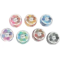 Autocollants de Scrapbook en 7 rouleaux, bandes pour carnet de notes, Stickers pour livre fruité (Style aléatoire) 