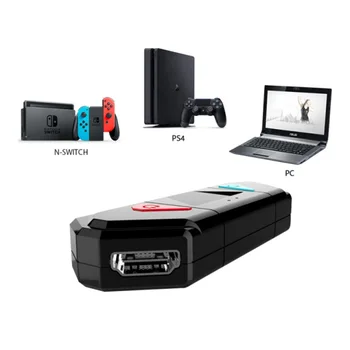 

Bluetooth HDMI Video Converter for Switch Host 2-in-1 Dock Portable Base Compatible with PS4/PC