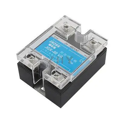 

JGX-80VA 80A AC 24-480V Output Covered Adjustable Solid State Module Relay