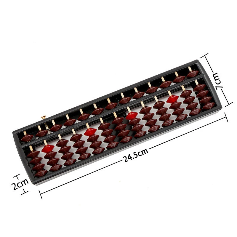 Пластиковые арифметические счеты соробан расчетный инструмент 13 стержней с