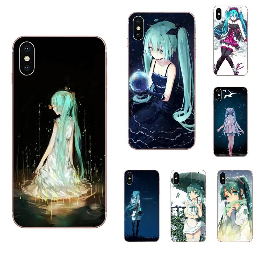 Diy красочный рисунок TPU Hatsune mi ku Girl для Xiaomi Redmi 4 7A 9T K20 CC9 CC9e Note 7 9 Y3 SE Pro Prime Go