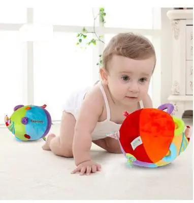 

Infant Educational Plush Toys Hand Ball Can Do Lathe Hanging Jingle Ball Children Scientific And Educational Toy Direct Supply