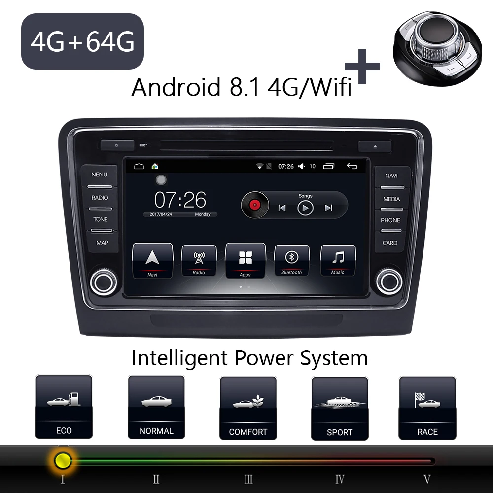 Автомобильный мультимедийный плеер 2 Din Android 8 1 DVD для Volkswagen Skoda superb 2009 2014 дюймов