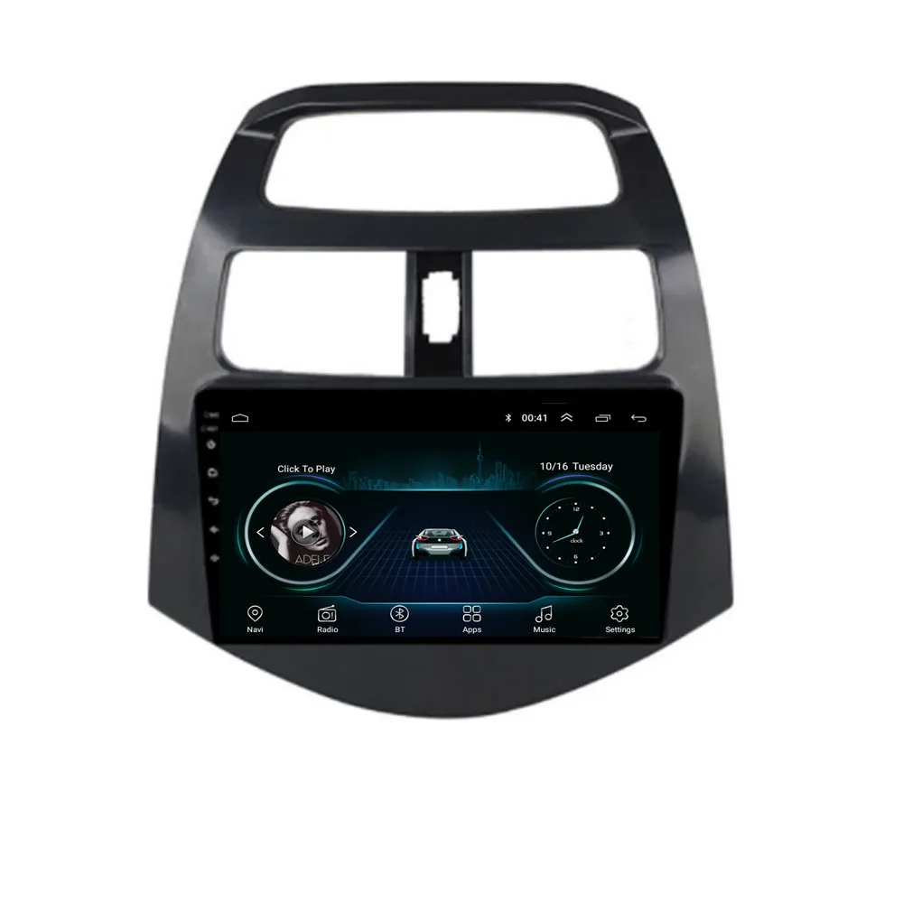 

9" Quad-core 2.5D IPS screen Android 10 Car GPS radio navigation for Chevrolet Spark 2010-2014