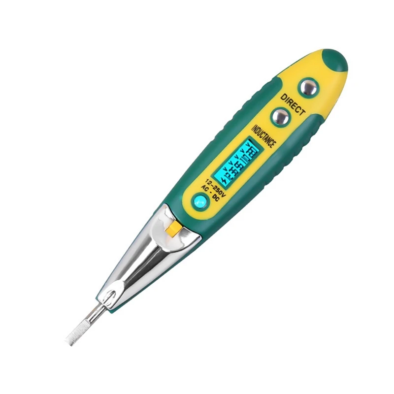 VD700 цифровой тестовый карандаш многофункциональный AC DC 12-250V тестовый er электрическая ручка для проверок детектор напряжения тестовые ручки