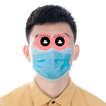 

50 Pcs/bag Dust Respirator Protection Unisex Mouth Mask Disposable Non-Woven Masks 3-Ply Filter Anti-dust Face Masks
