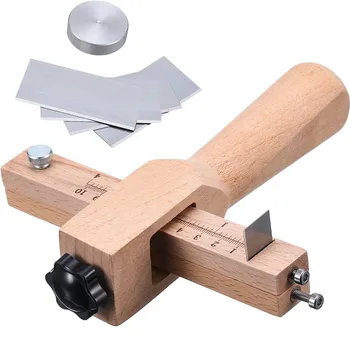 

Adjustable Belt Craft Cutting Leather Cutter Strap Tool Hand Wooden DIY Durable Leisure Life Home Sewing Tools