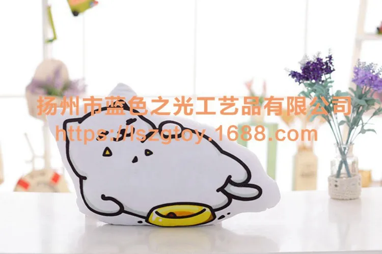 Горячая Neko Atsume напечатанная Подушка плюшевая игрушка кукла-обработка настраиваемый логотип рекрут агенты