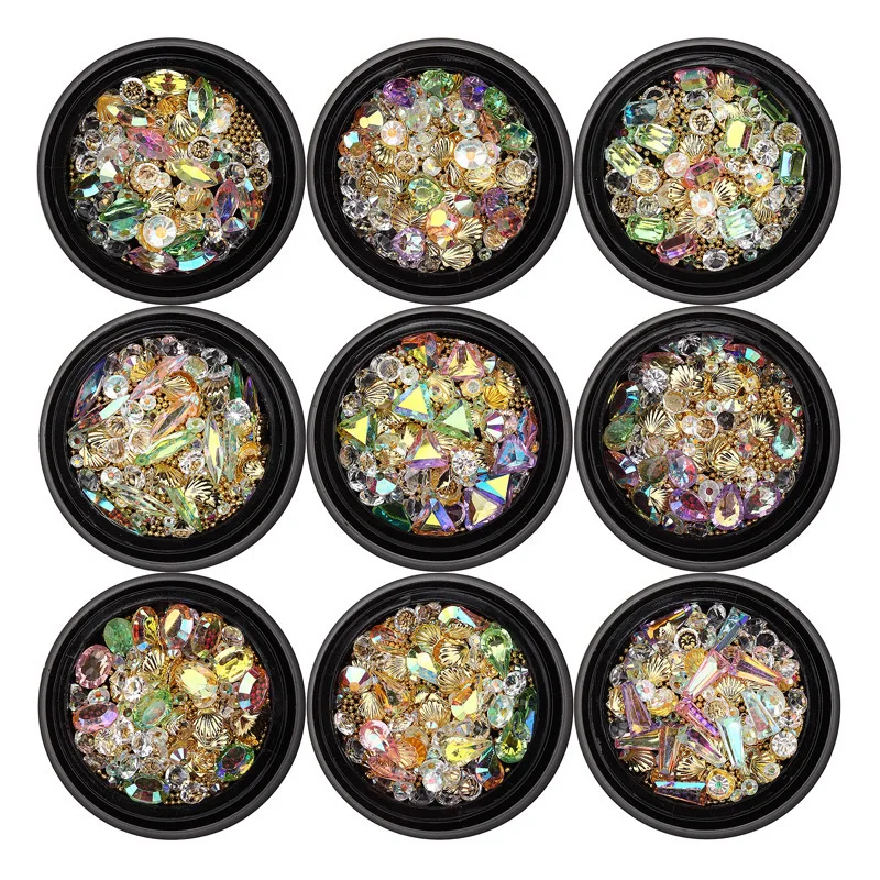 

Nail Art Decorations Rivet Steel Ball Nail Drill Ornament Nails Accessories Rhinestones For Nails Nails Decorations