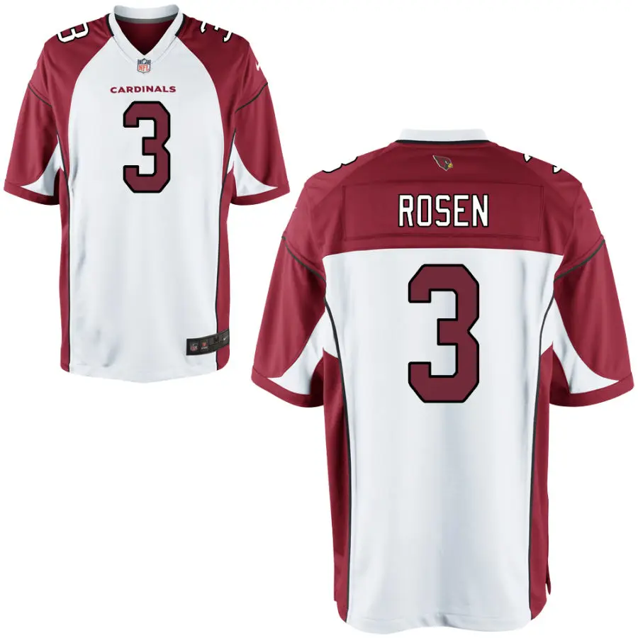 MEN Аризона стилизованная Высококачественная Мужская Джерси Josh Rosen Cardinals - Цвет: MEN