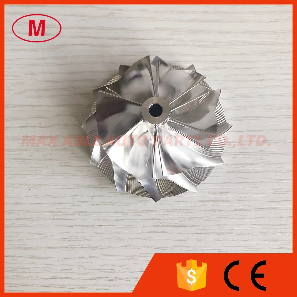 K16 52.20/66.56mm 6+6 blades turbo billet/milling/aluminum 2618 compressor wheel | Автомобили и мотоциклы