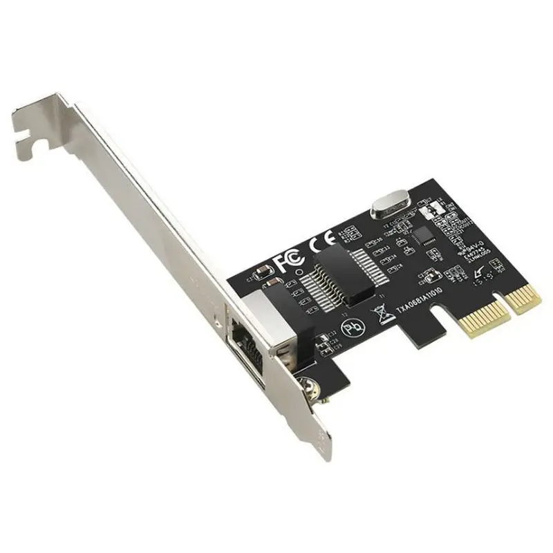 Высокая производительность 4L PCB RTL8111H 10/100/1000M PCIE Сетевая интерфейсная карта PCI EXPRESS RJ45 беспроводной локальной сети