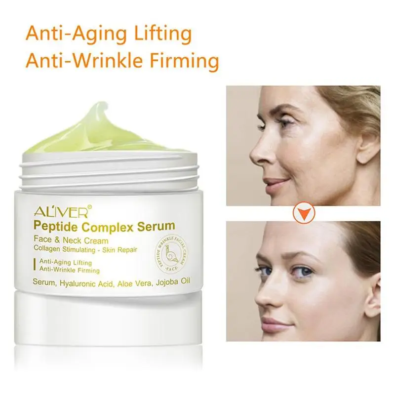 

New Anti-Wrinkle Peptide Essence Cream Hydrating Nourishing Anti-Wrinkle Cream Skin Whitening Lifting Cream