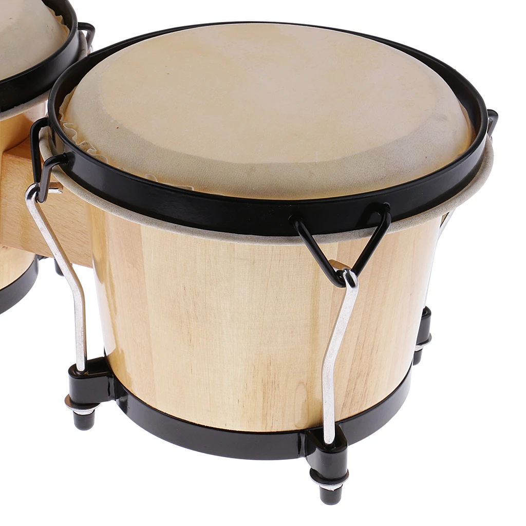 Профессиональный деревянный барабан Bongo 39 5x15 5 см африканская ручная ударная