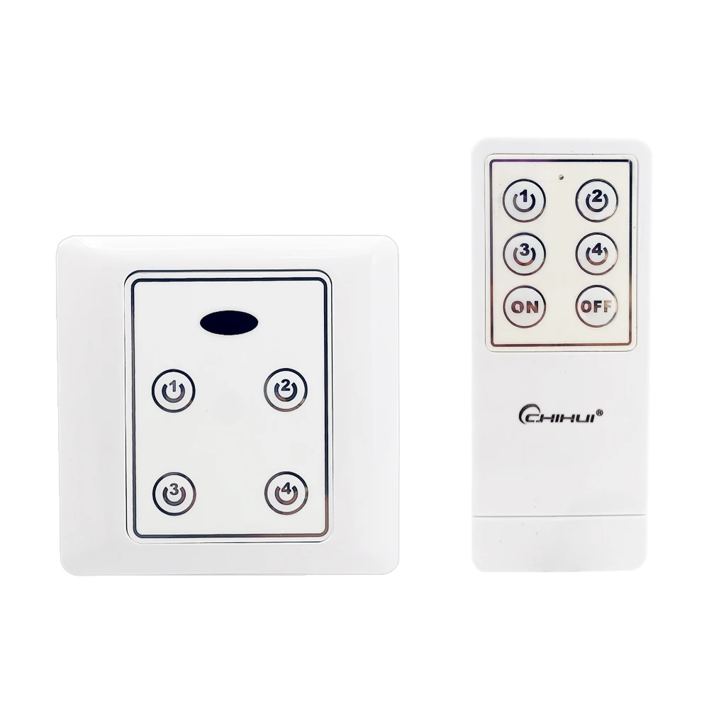 Interruptor de Controle Remoto Infravermelho 86 tipo Showroom Interruptor Controle Lntelligent para Lojas de Iluminação Ac85265v