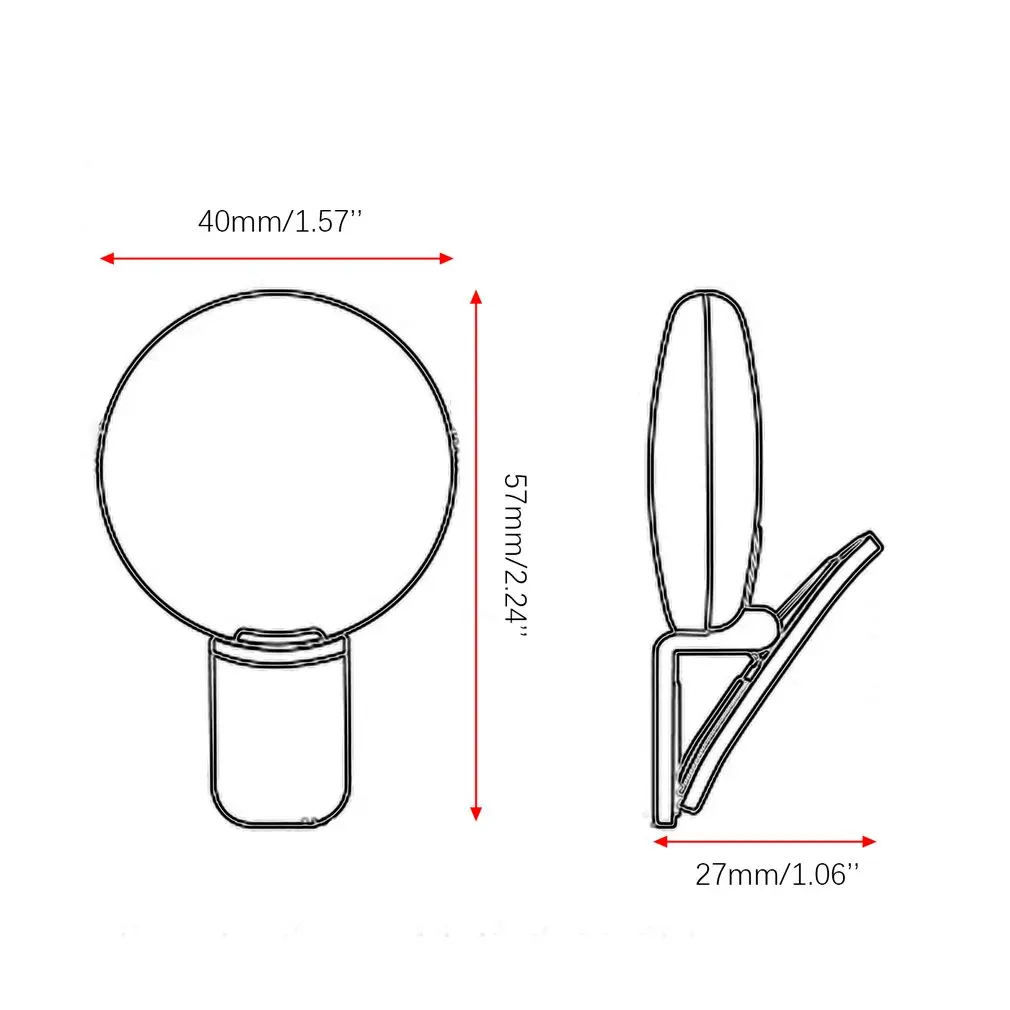 Selfie Flash Led Clip-on Mobile Phone Selfie Light Night Enhancing Fill Light Female Beauty Self-timer Lamp