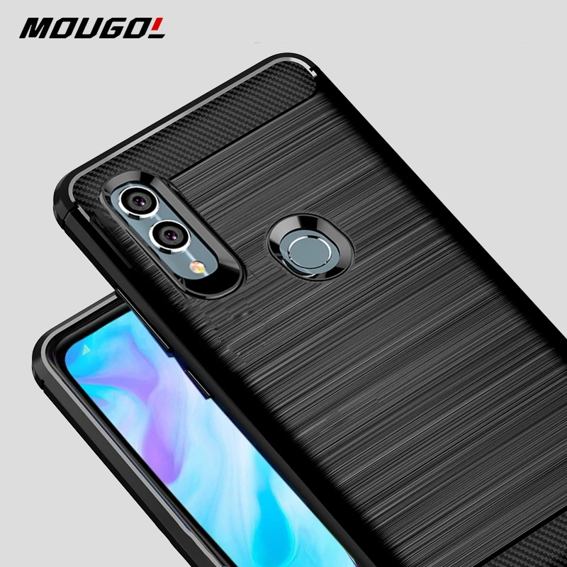 

For Honor 10 lite Case Carbon Fiber Cover Shockproof Phone Case For Huawei Honor 10 Lite Cover 360 Full Protection Bumper Shell
