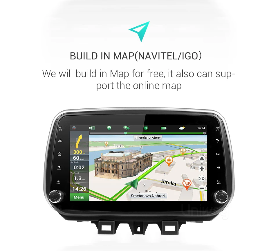 Uniway android 9,0 PX6 4G+ 32G Автомобильный dvd-плеер для hyundai Tucson/IX35 мультимедийный автомобильный Радио gps навигация видео плеер