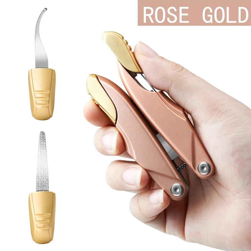 Многофункциональные складные ножницы для педикюра триммер кутикулы ногтей и ног