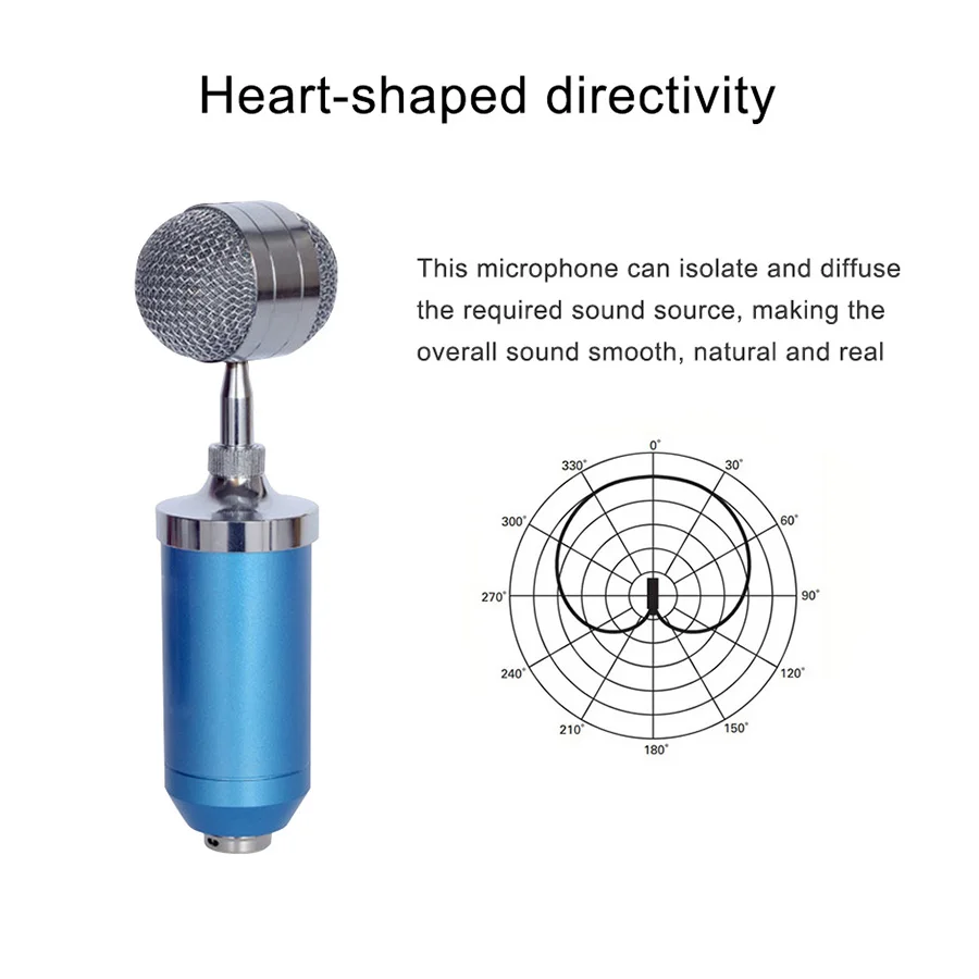 MAMEN профессиональный микрофон для записи с ударом-защитная рама Cardioid микрофона наборы для компьютерное караоке конденсатор Microfono