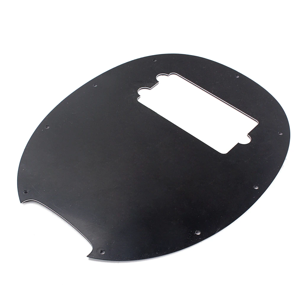 Musiclily Pro Staal 3-gaats Bass Control Plate voor Vintage P-Bass/Tele Bass stijl Elektrische Basgitaar, Chroom
