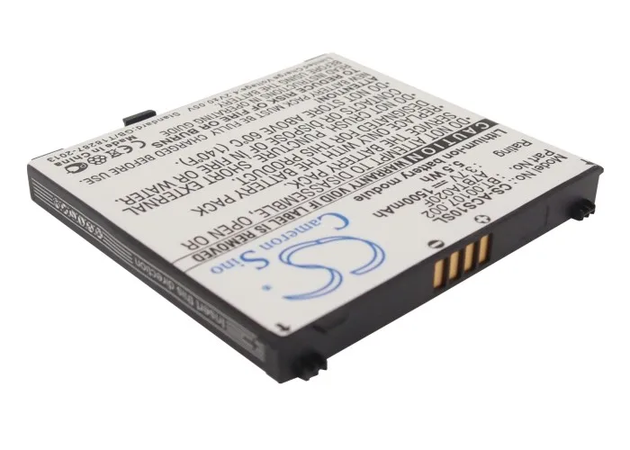 Обновленная батарея Cameron Sino для acer A7BTA020F Liquid S100, поток 1500 мАч/5.6Wh