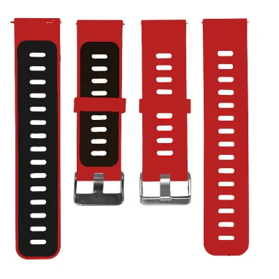 Спортивный ремешок для Huami Amazfit Pace Stratos 3 2 2S Аксессуары для умных часов Силиконовый Браслет ремешок для Amazfit GTR 47 мм ремешок - Цвет: 5