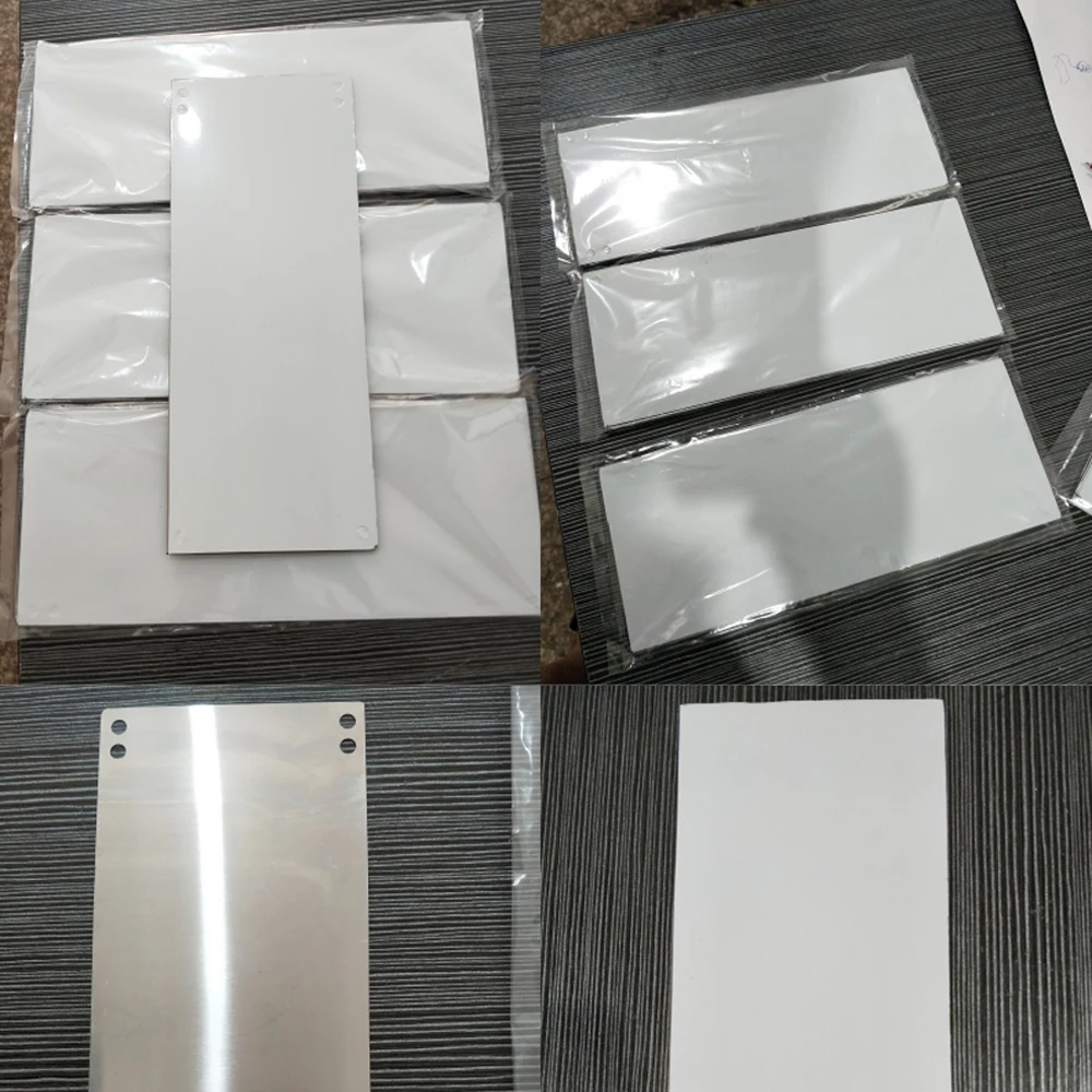 One Sheet 0.25mm Thick Pad Printing Machine Seel Plate Making Ink Blank Logo Design Customized Oil Cup with Shipping Cost Fee