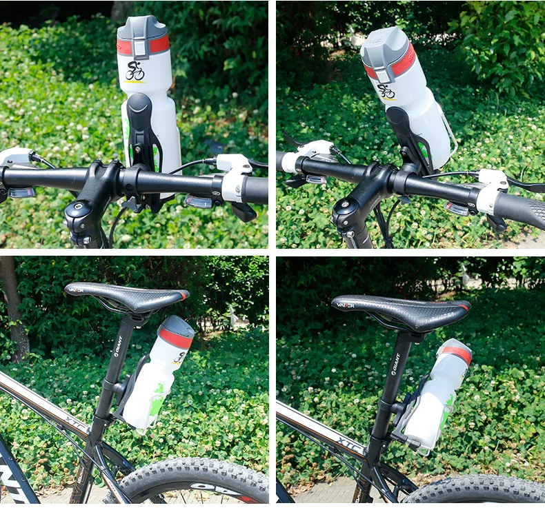 Mountain Bicycle Kettle Frame Transition Socket Adapter Fixed Gear Road Bike Adjustable Water Bottle Holder Riding Equipment