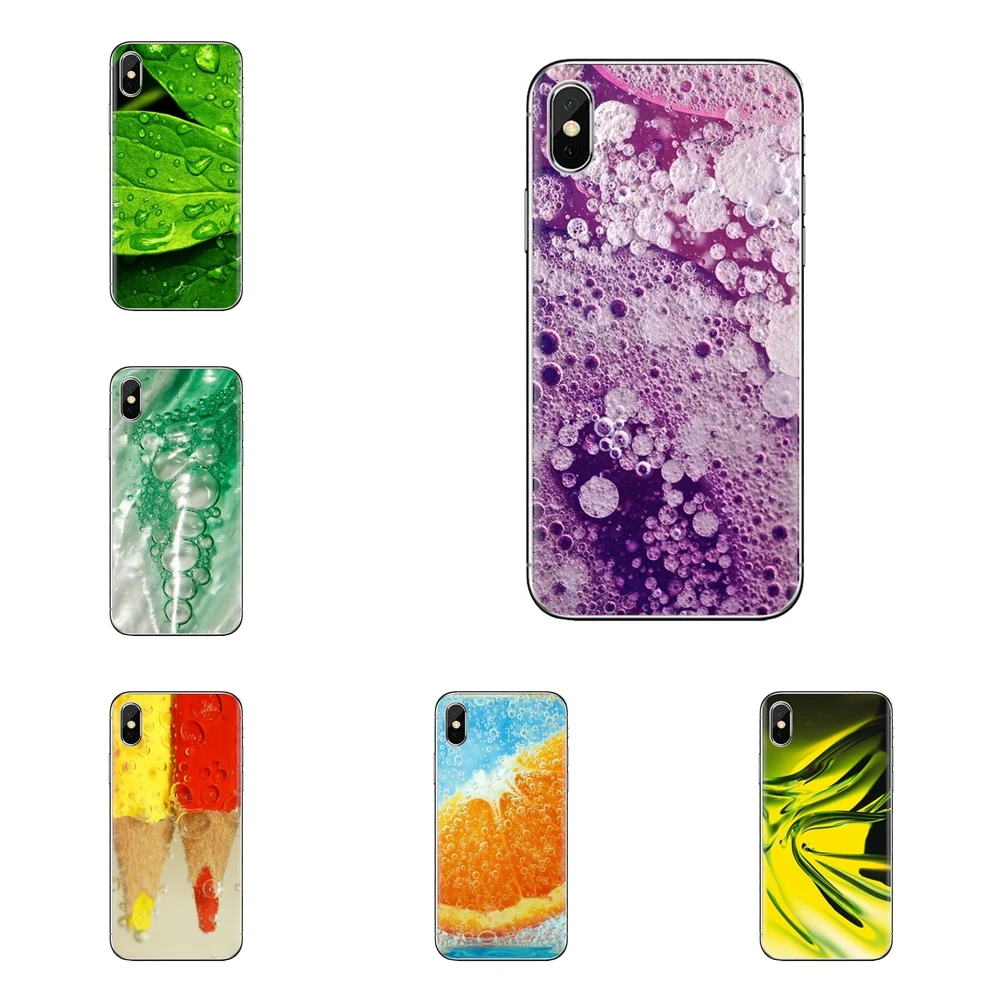 Macro Liquid Soft Transparent Cases Covers For Sony Xperia Z Z1 Z2 Z3 Z5 compact M2 M4 M5 E3 T3 XA Aqua LG G4 G5 G3 G2 Mini |