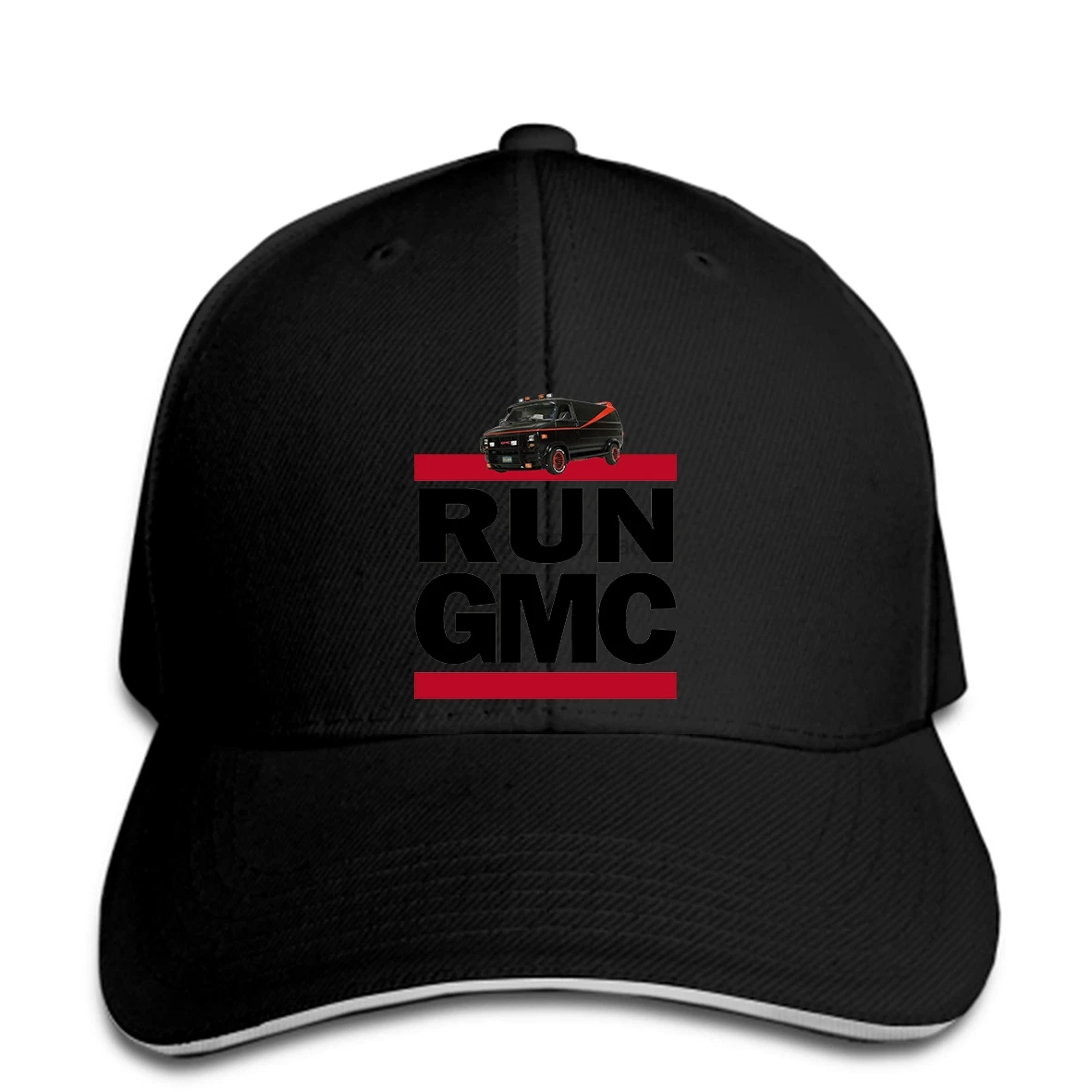 Baseball cap Run Gmc A Team Van Movie Tv Rap Hip Hop Print hat | Аксессуары для одежды