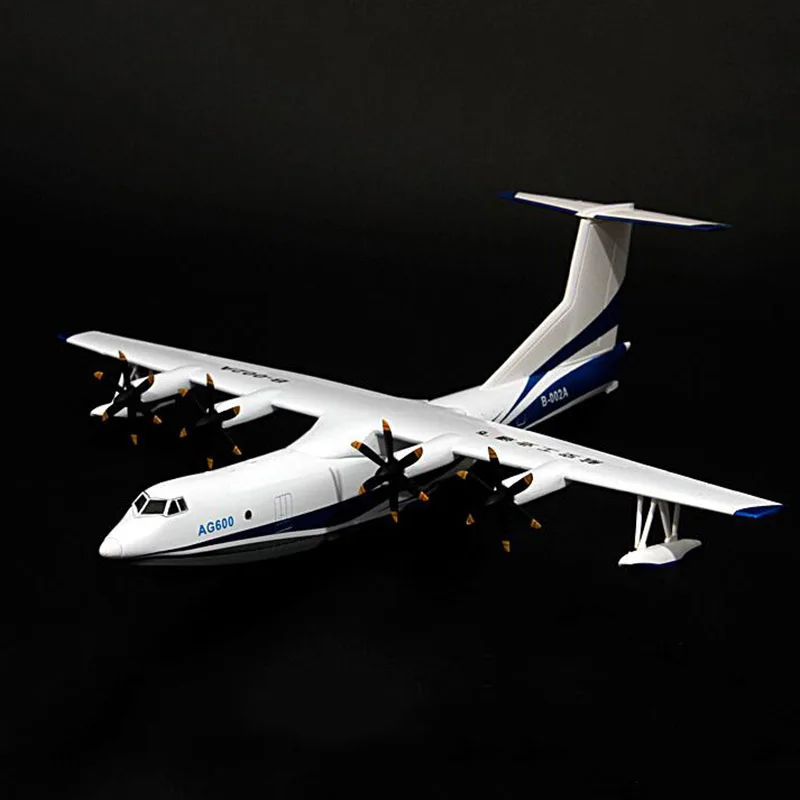 1/130 масштаб Китай ВВС-амфибия самолет модель самолета AG600 истребитель самолет игрушка собрать военный подарок сувенир