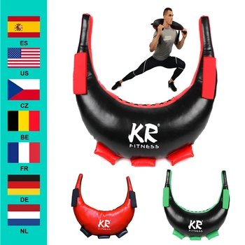 

PU Boxing Training Bulgarian Power Bag Muay Thai Training Sand Sandbag MMA Boxing Power Bag Empty Bag 2 Colors