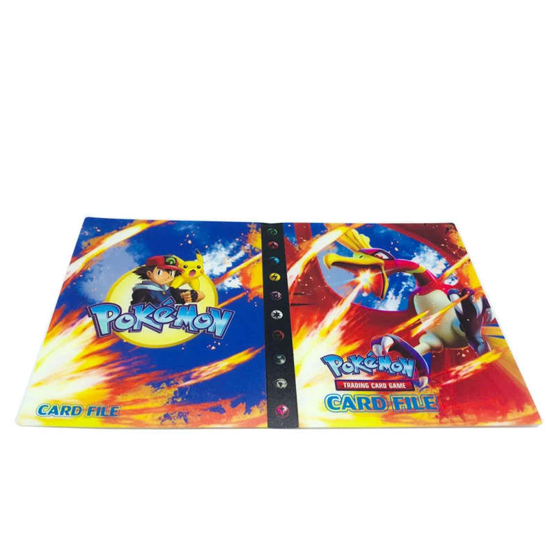 Takara Tomy Pokemon Cards 240 шт. держатель Альбом игрушки для детей Коллекция альбом книга для Pokemon Go детская игрушка - Цвет: Only Album-K