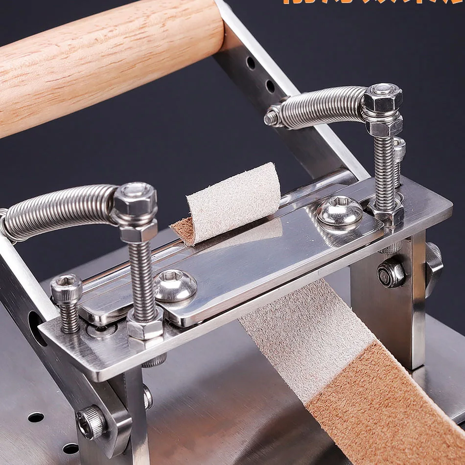 Manual Leather Peeling Machine Skiver Peeler Splitter Skiving Paring Machine DIY 