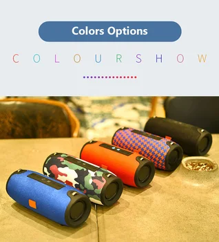 

Bluetooth Speaker column 10W Wireless portable sound box stereo bass subwoofer fm radio boombox aux usb pc sound bar TG 125